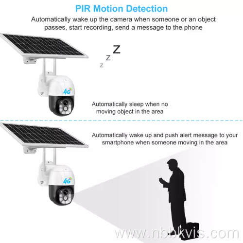 Waterproof Night Vision Outdoor Wireless Solar Camera